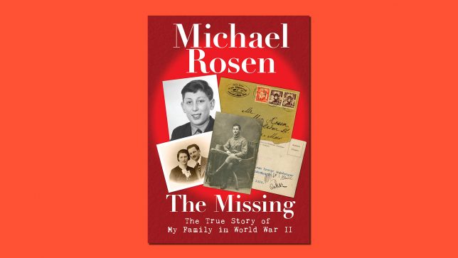 The Missing book cover on red background