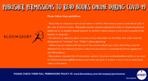 Bloomsbury Publisher Permissions